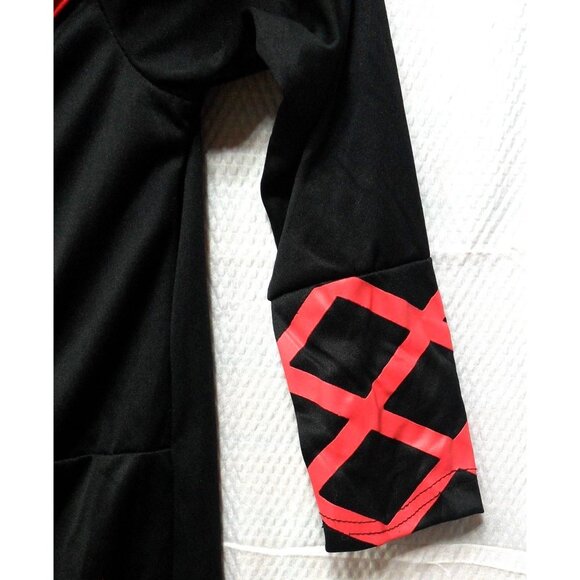 Spooktacular Creations Ninja Warrior Costume With Hood & Tiger Print Kids Size L - Picture 7 of 11